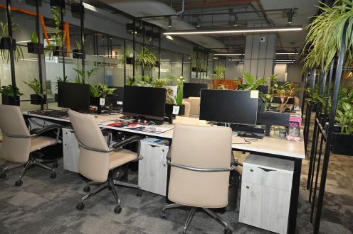 Global capability center shared office space coworking