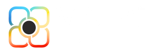 Vista ERP for Laboratories White Logo